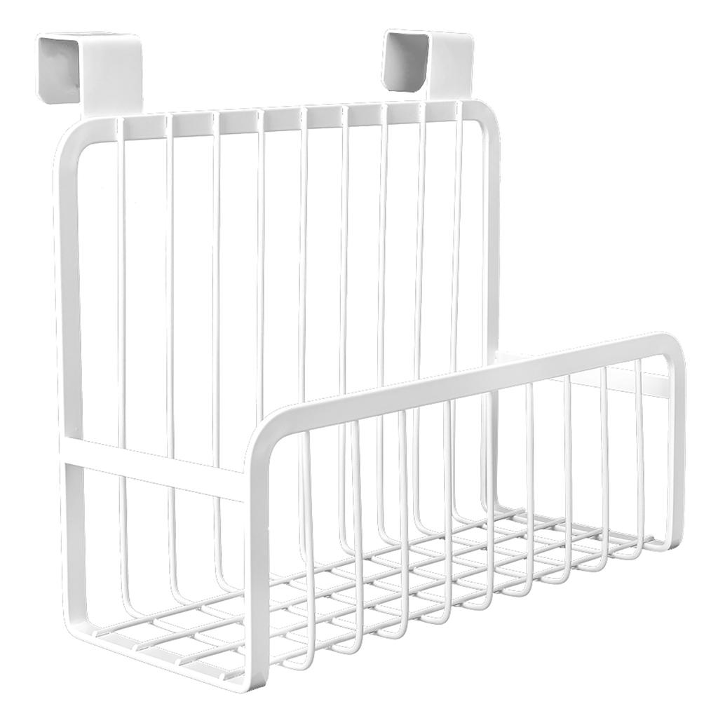 Household Kitchen Cabinet Hanging Basket Bathroom Door Hanging Storage Rack Organizer