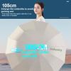 Fully Automatic Double Large Umbrella Folding Weather and Rain Umbrella Sun Umbrella Sun Umbrella 24 Bone Umbrella