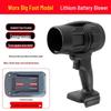 Powerful Lithium Battery Blower Fan Adapter for Dust Removal