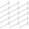 30pcs Supermarket Hook Iron Grid Shelf Hook Jewelry Display Shelf Hook 3.5mm Thickness20cm / 7.9in