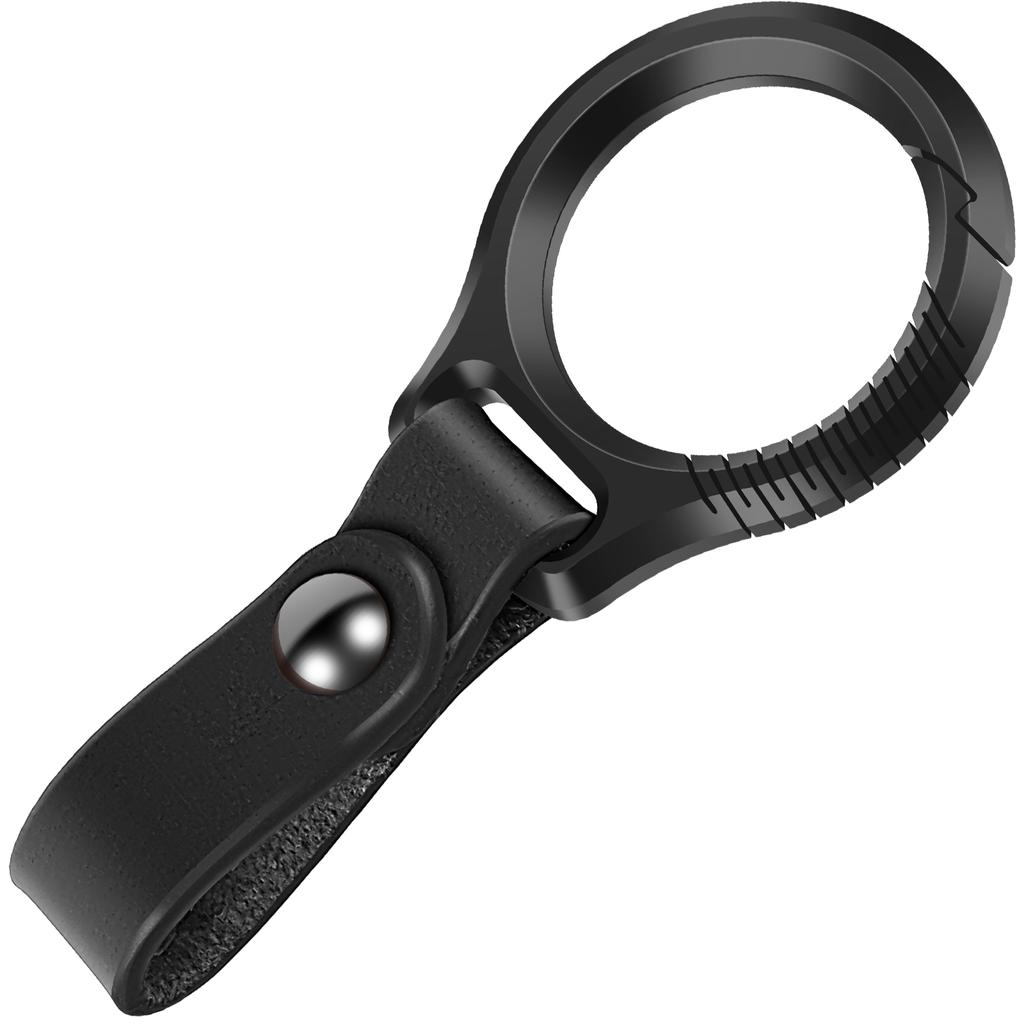 Leder Schlüsselanhänger Rindsleder Auto Schlüsselanhänger Titan Metall Schlüsselring Luxus Herren Mode Schlüsselanhänger Personalisierbar Kreative Schlüsselanhänger Clip