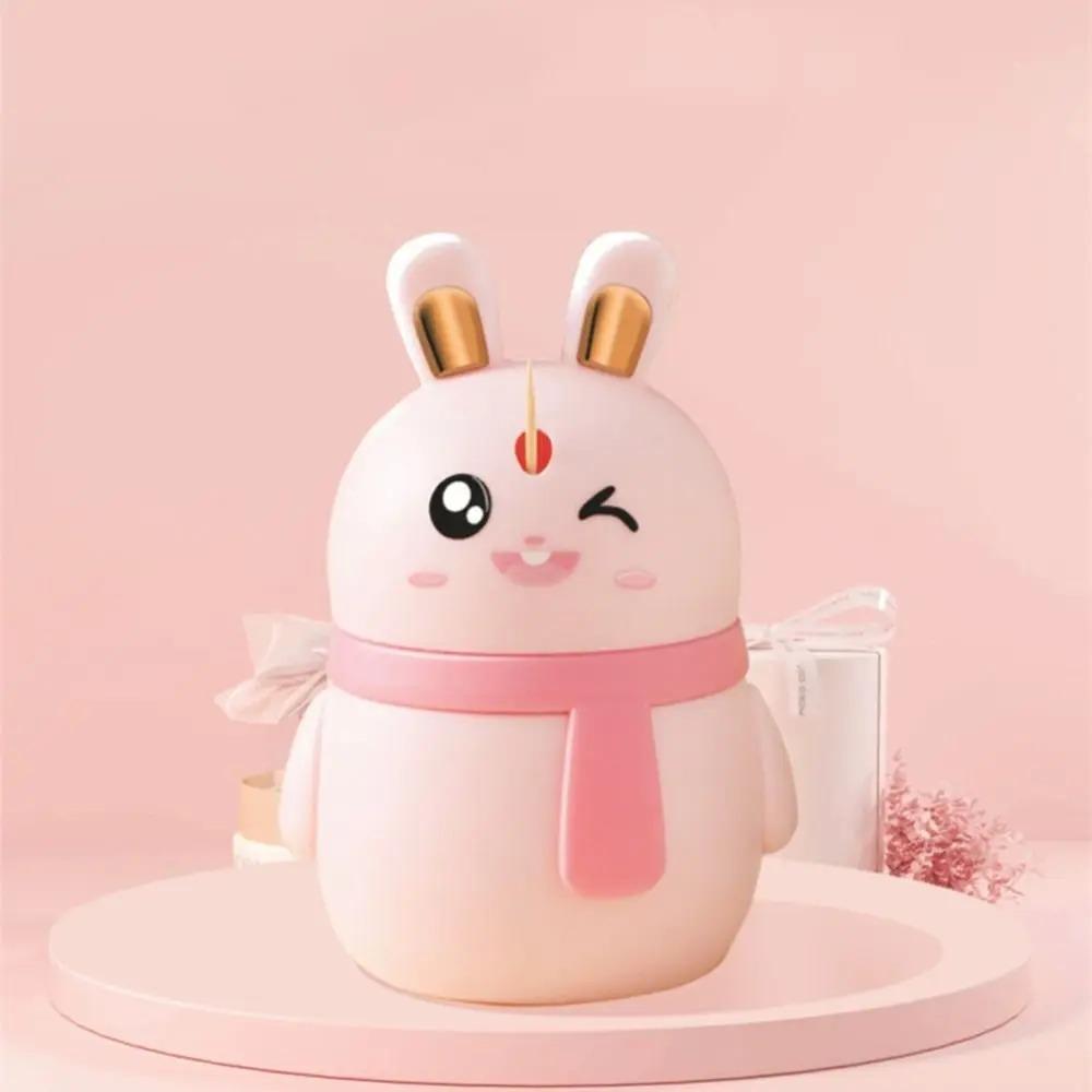 Automatic -Up Toothpick Holder Plastic Toothpick Dispenser Rabbit Toothpick Box Living Room