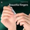 Stainless Steel Nail Files with Leather Case, Double Sided Metal Nail Files with Anti-slip Handle, Metal Nail File Buffer