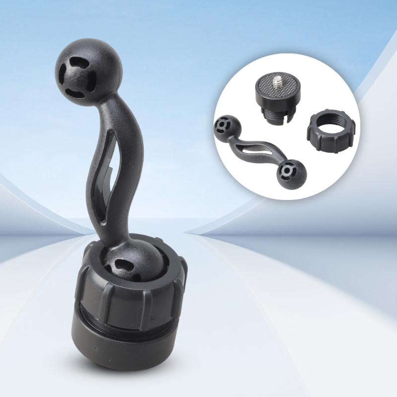 17mm Ball Adapter Phone Mount Extension Ball Mount Navigation Holder With 360 Degree Rotation Adjustable Angled