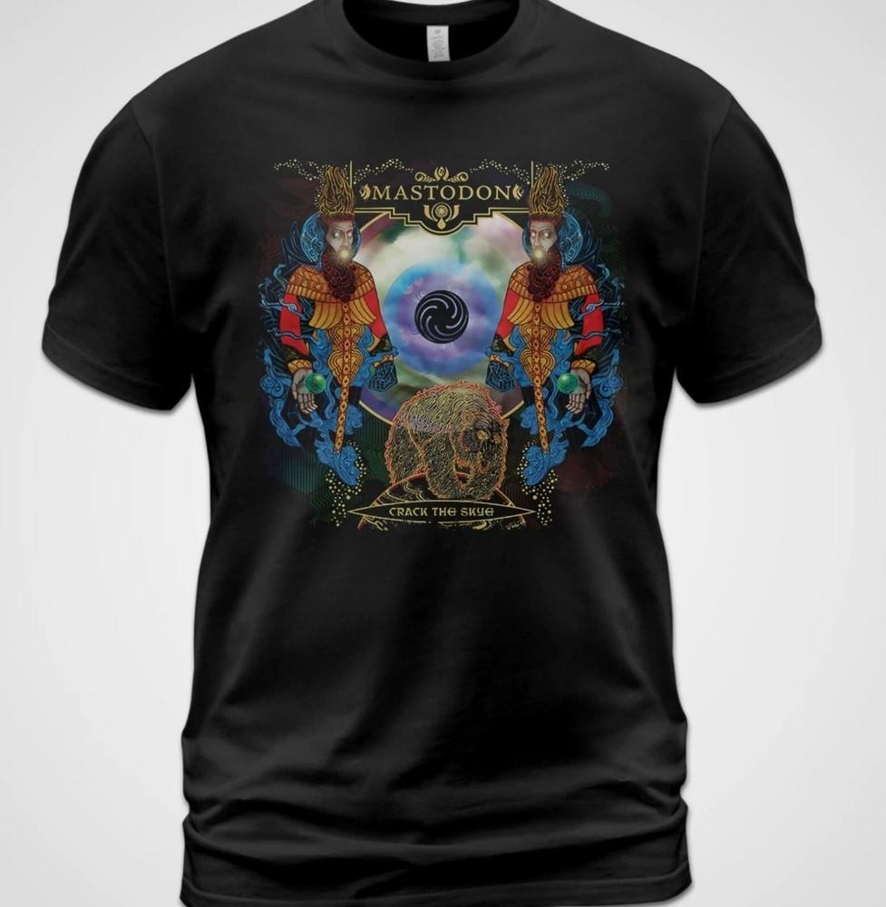 Cotton T-Shirt Mastodon Crack the Skye Album Tee Brann Dailor Brent Hinds