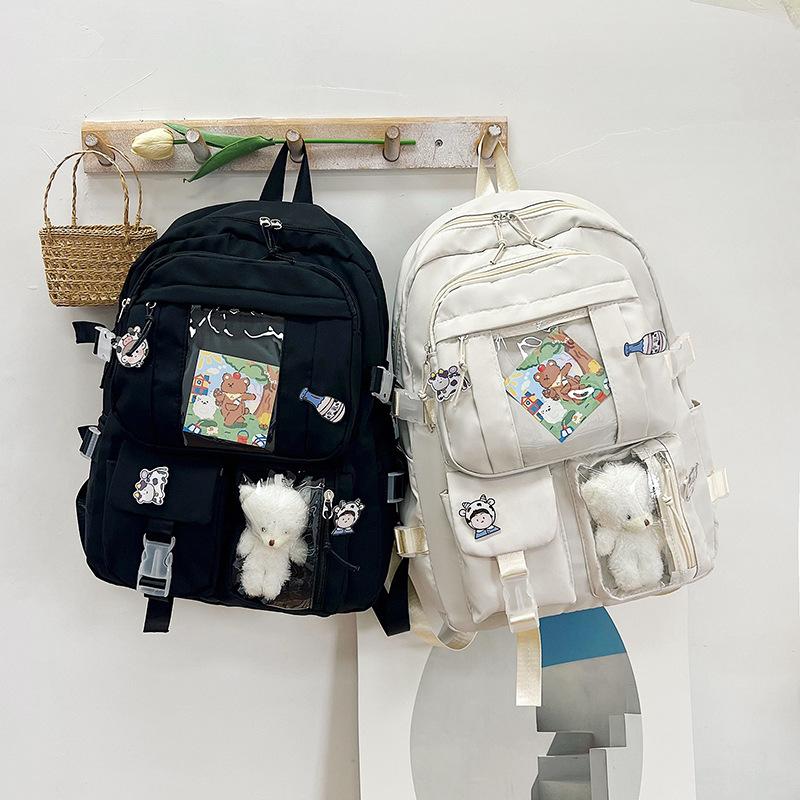 Elementary school bag new backpack fashion Harajuku backpack school season