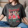 Retro Princess Christmas Shirt The Best Time of the Year Theme Four Seasons Neutral Pure Cotton Casual Fashion Tshirt