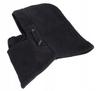 Scarvel Hat Scarf Fleece Balaclava Black