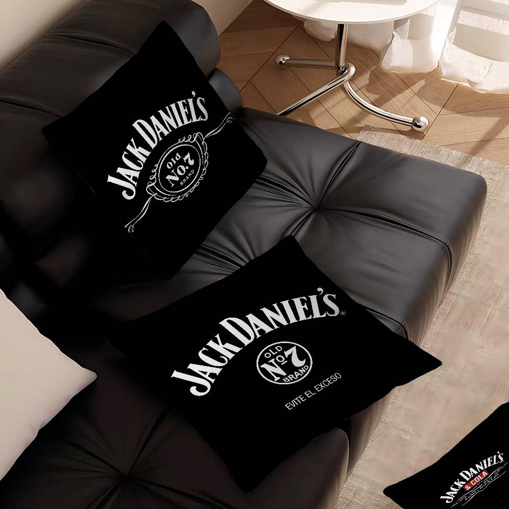 Classic Whiskey Logo J-Jack D-DanielS Pillow Cover Sofa Cushion Cover Home Room Decoration Children Gift