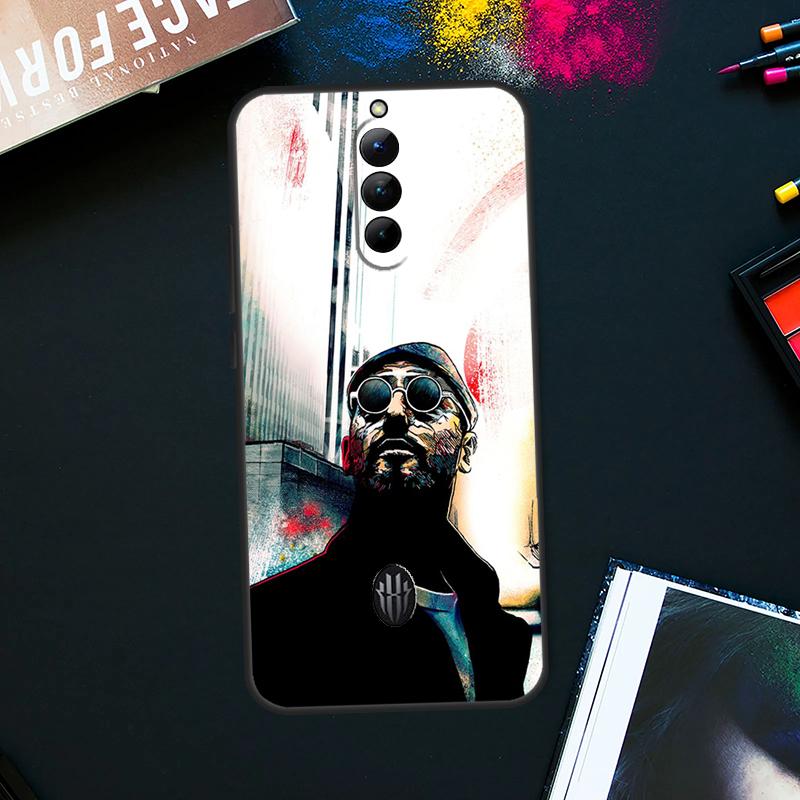 Leon The Professional Case For ZTE Nubia Red Magic 9 8 8S Pro Plus RedMagic 6S 7S Pro 6 7 Pro 5S 6R 5G Back Cover