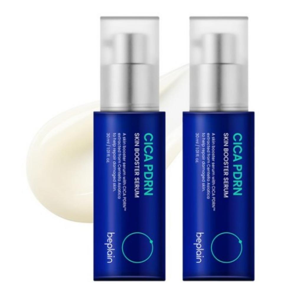 Beplain Cica PDRN Сыворотка-бустер для кожи Успокаивающая и восстанавливающая сыворотка для лица 30 мл ×2