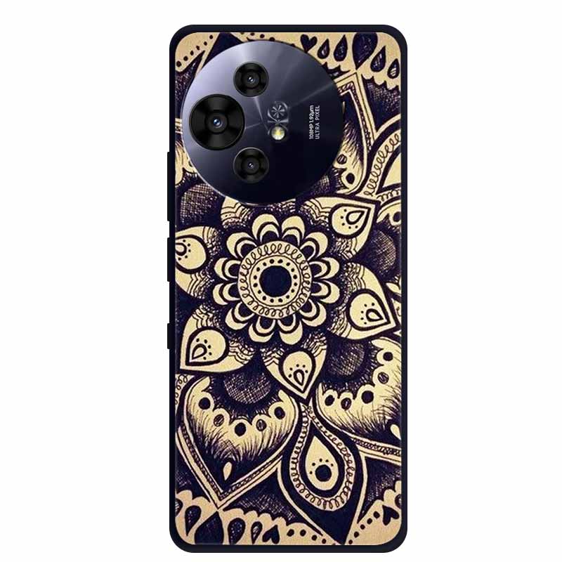 For TCL 50 Pro NxtPaper 5G Case Black Silicone Cover for 50 Pro NxtPaper Protective Shell Coque for TCL 50 NxtPaper 5G TPU Cases