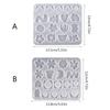 Irregular Flower Ring Silicone Mold with Different Sizes Jewelry Making Supplies