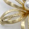 MIKIMOTO Pearl Brooch K14 Yellow Gold/Pearl 16.6g Women Used
