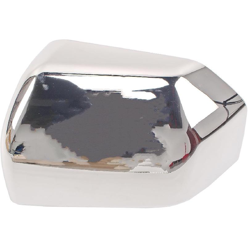 AUCERAMIC Chrome Plated Full Mirror Covers Compatible with 2015- Ford F150 Pickup 2-Door 4-Door Side View Mirror Back Cover Cap