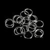 340Pcs Box Jewelry Findings Making Earring Necklace Bracelet Kit (Silver)