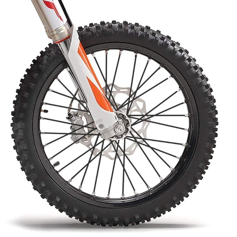 72PCS Universal Bicycle Spoke Skins Covers Motorcycle Wheel Rim Trim Wrap for Motorcycle Bike