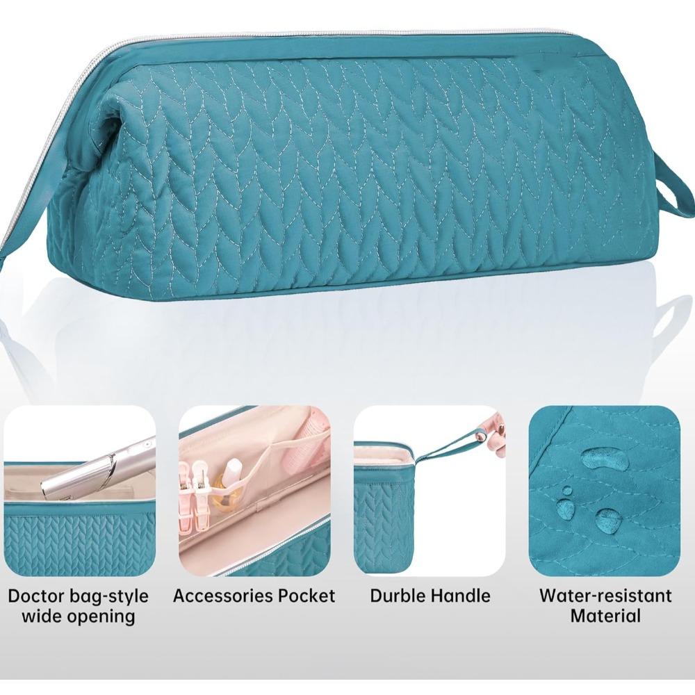 High Quality Sewing Thread Curling Iron Bag Large Capacity Portable Organizer Bag Dustproof Lightweight Carrying Case Hair Dryer