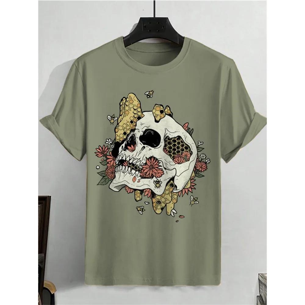 Cool Men's T-shirt 3D Printed Short Sleeve T-shirt Retro Street Wear Breathable T-shirt Casual Fashion New Summer Comfort Short Sleeve Tshirt