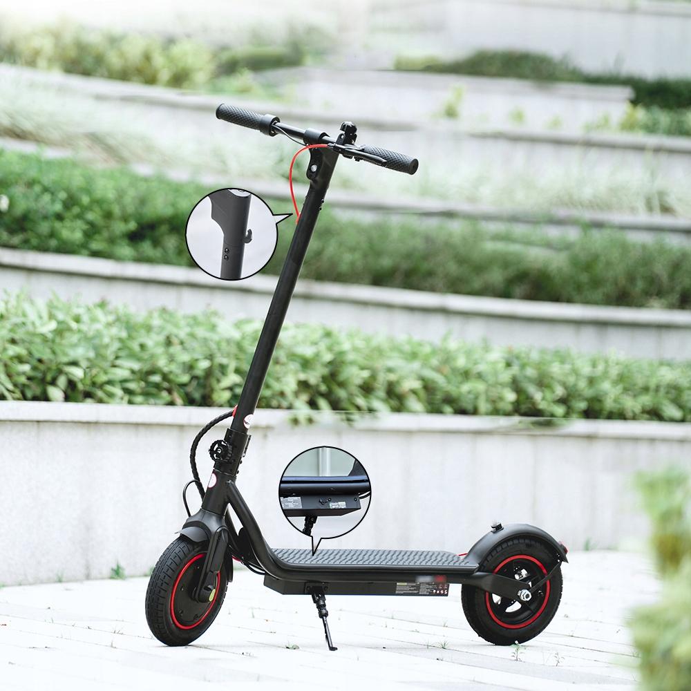Patinete Eléctrico W6-DZ 500W Plegable 10" 37KM Ligero Doble Freno