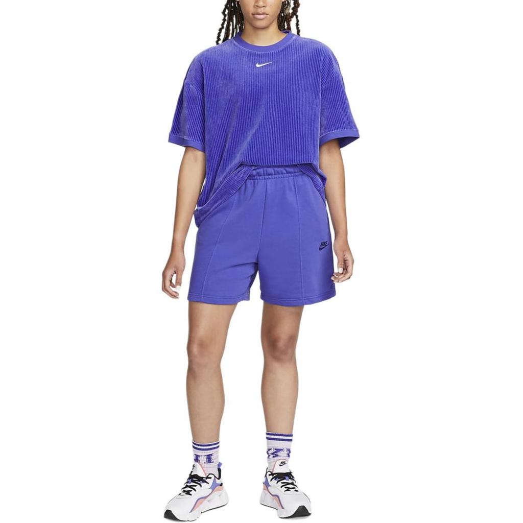 Nike Drop Shoulder Sleeve T Shirt Women's Blue DQ5946-430