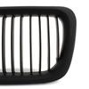 2Pcs Car Grilles Matte Black Auto Front Guard Grille 51138195152 51138195151