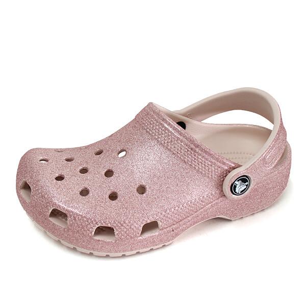 

Crocs Kids Classic Glitter Sandal Slipper Quartz 206993 6wv 2069936WV/250mm(J6)