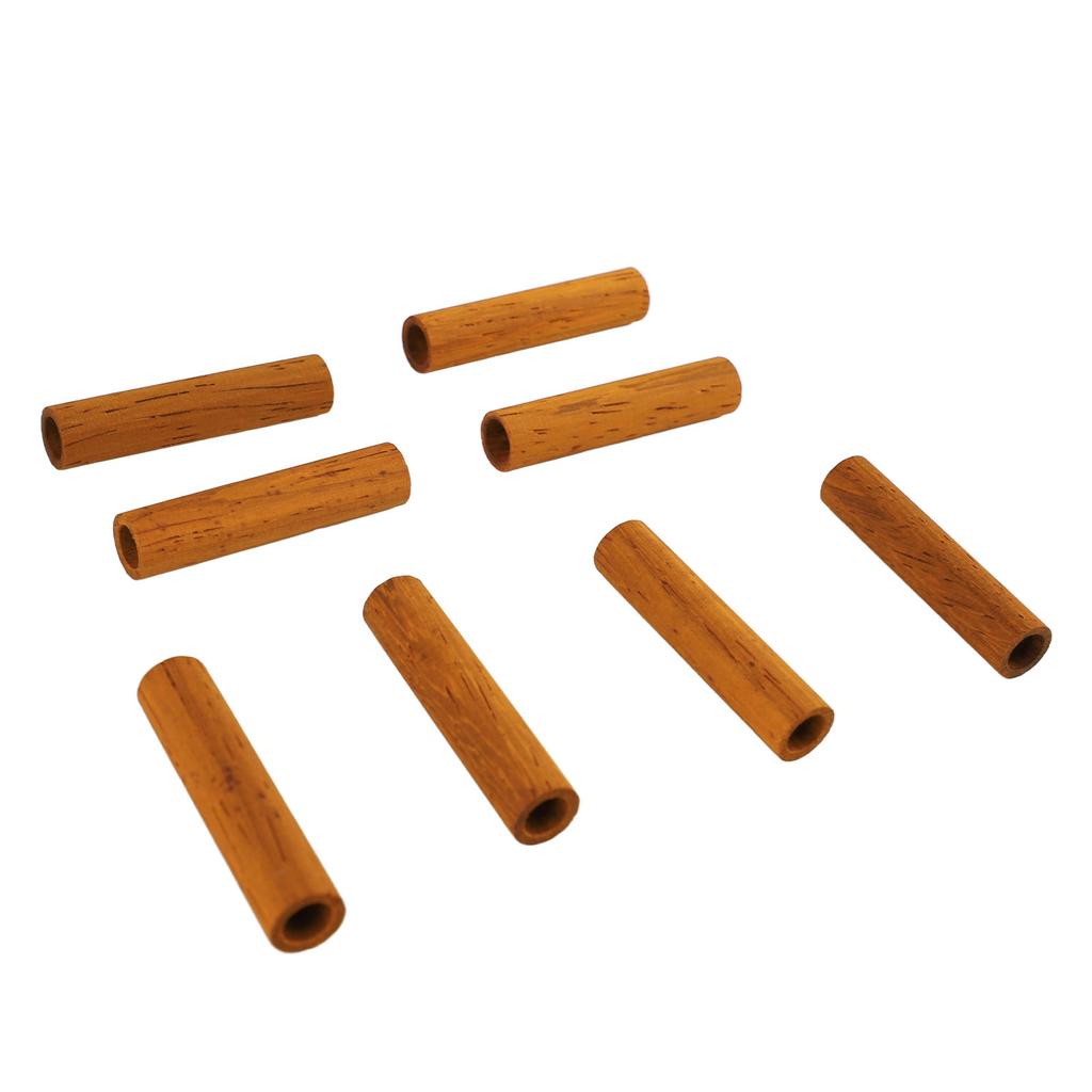 8Pcs Truss Rod Tube Rosewood Practical Guitar Truss Rod Tube Replacement for Maintenance DIY