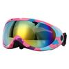 Dog Sunglasses Dog Goggles Pet Glasses UV Protection Winproof for Dogs Eyes Protection Red Lens Pink Blue Frame