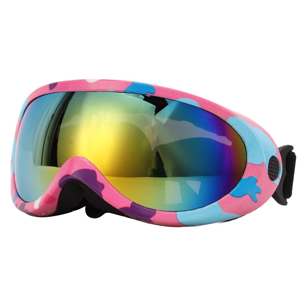 Dog Sunglasses Dog Goggles Pet Glasses UV Protection Winproof for Dogs Eyes Protection Red Lens Pink Blue Frame