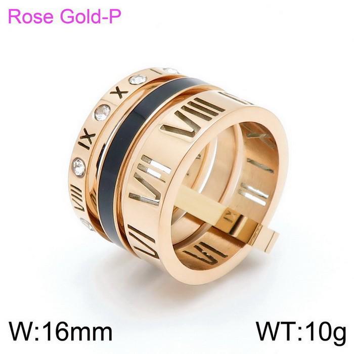 Stylish Roman Letter Multi-Ring Jewelry In European and American Design