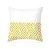 Spring Yellow Cushion Cover Daisy Flower Geometric Throw Pillow Case Home Sweet Home Decor For Couch Sofa Living Room Office