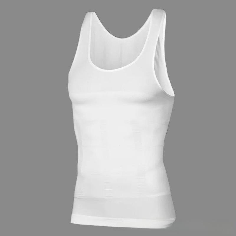 Figurformendes Bauchstraffungsunterhemd und Taillen-Shapewear für Herren.