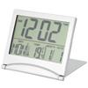 Electronic Compact Desk Alarm Clock Foldable Calendar Temperature Timer Clock for Travel