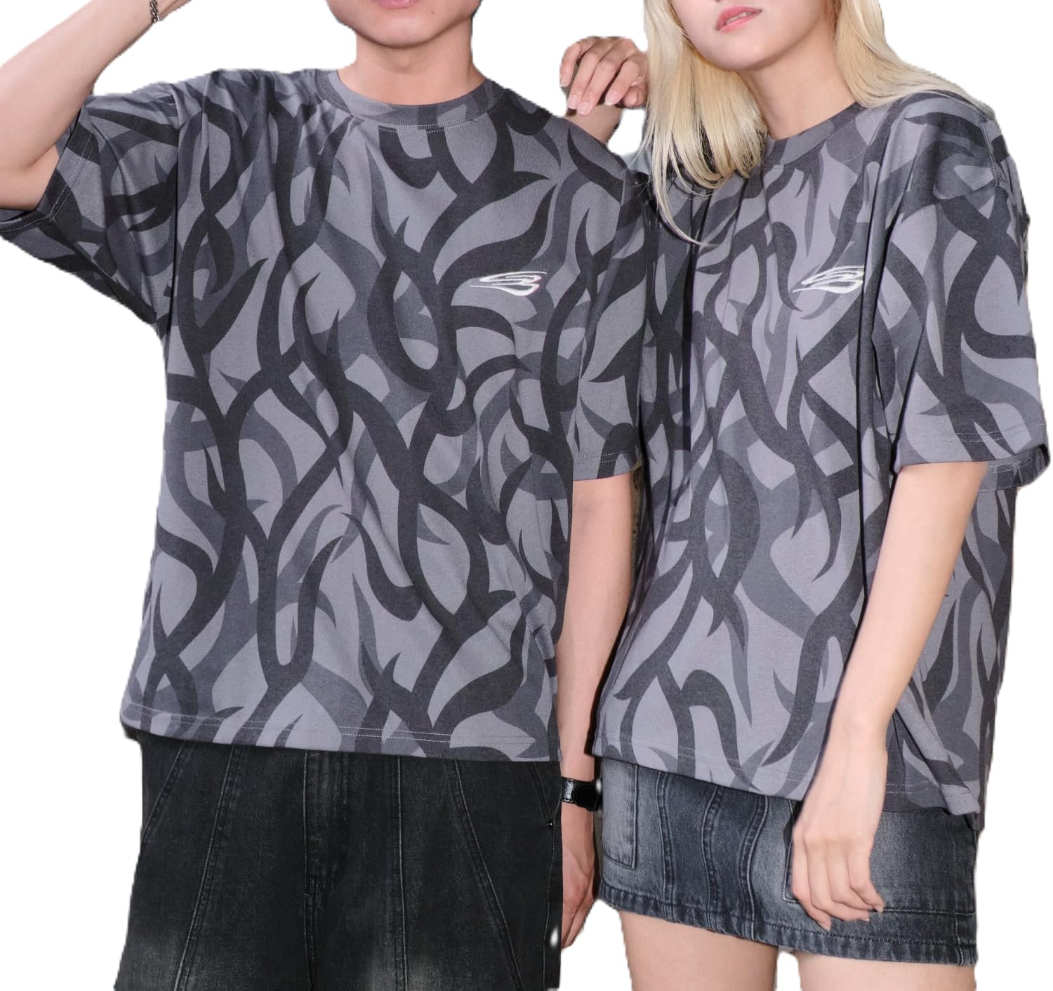 

WEGO Short Sleeve with Tribal Summer Size Pattern 1 Men s T-Shirt Logo, Clothes, M,