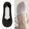 Invisible Ice Silk Breathable Socks,Thin Low Cut Liner Socks Lightweight Nonslip Cotton Not Show Socks for Womens Girls
