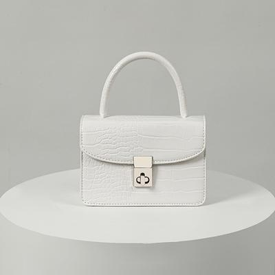 2025 New Women's Crossbody Bag Handbag Spring Autumn High-Quality Texture Niche Genuine Leather Small Square Bag