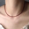 Ultra Fine Retro Temperament Layered with Zodiac Year Collarbone Necklace
