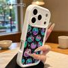 Phone Case: 2D Flat Design Suitable for iPhone 18 17 16 15 14 13 Pro Tiered Protective Case, Seamless Full Pumpkin Print, Halloween Gift