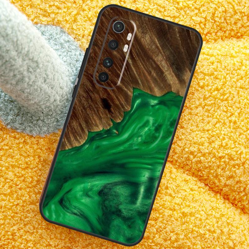 Hybrid Wood Resin Case For Xiaomi 15 14 Ultra 13T 14T 15T 17 Pro Max Cover For POCO X7 F8 Pro X3 X5 X6 F5 F6 F7