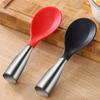 Stand-up Anti-rust Stainless Steel Non-Stick Rice Paddle Spatula Serving Spoons Rice Scooper
