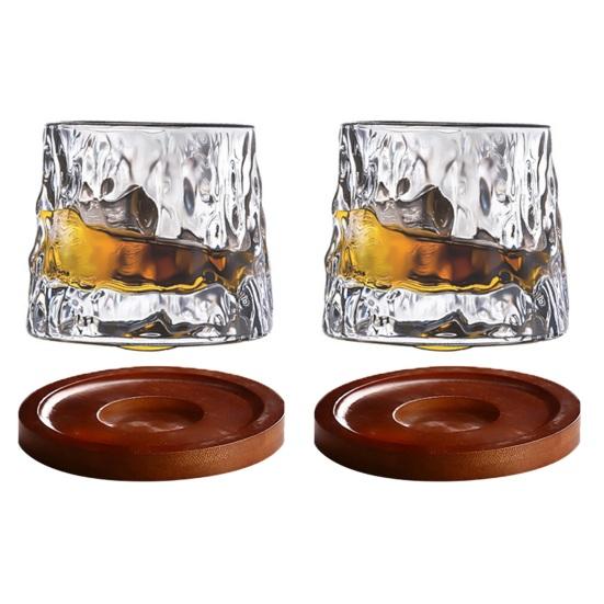 Ribbed Glass Drinking Cup Easy To Clean Dishwasher Safe Drinking Glasses Wine Dessert Containers Tableware