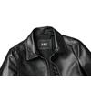 Décontracté hommes veste en cuir véritable peau de vache hommes veste en cuir peau de vache mince Fift automne printemps vêtements masculins