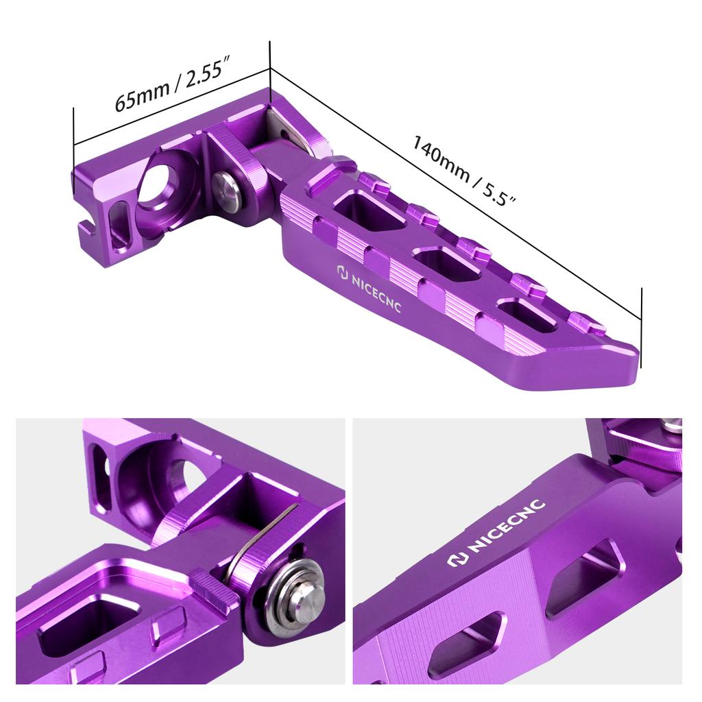 NICECNC For Surron Light Bee X S L1E Chain Tensioner Adjuster Blocks & Rear Axle Nut For Segway X160 X260 Electric Dirt Bike