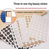 Huamei Self-Adhesive Screw Cover Stickers - Dustproof and Three-in-One Sealing Solution for Furniture