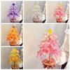 Colorful DIY Christmas Tree Making Kit Handmade Twisty Stick Weaving Set Tabletop Xmas Tree  Desk