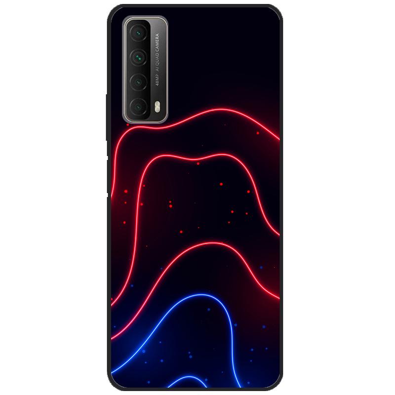 For Huawei Y7A PSmart 2021 Shockproof Cover 6.67" For Huawei P Smart 2021 Case PPA-LX2 Phone Cover Soft Silicone Back Case Coque