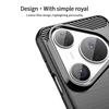 For Huawei Pura 80 Pro Back Cover MOFI Brushed Texture Carbon Fiber Soft TPU Case