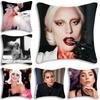Singer L-Lady Gaga Mayhem Pillow Case Square Pillow Bedroom Sofa Leisure Comfort Cushion Car Living Room Home Decoration