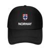 Norway Norwegian Flag Baseball Cap Golf Mountaineering Derby Hat Western Hat Designer Man Women's